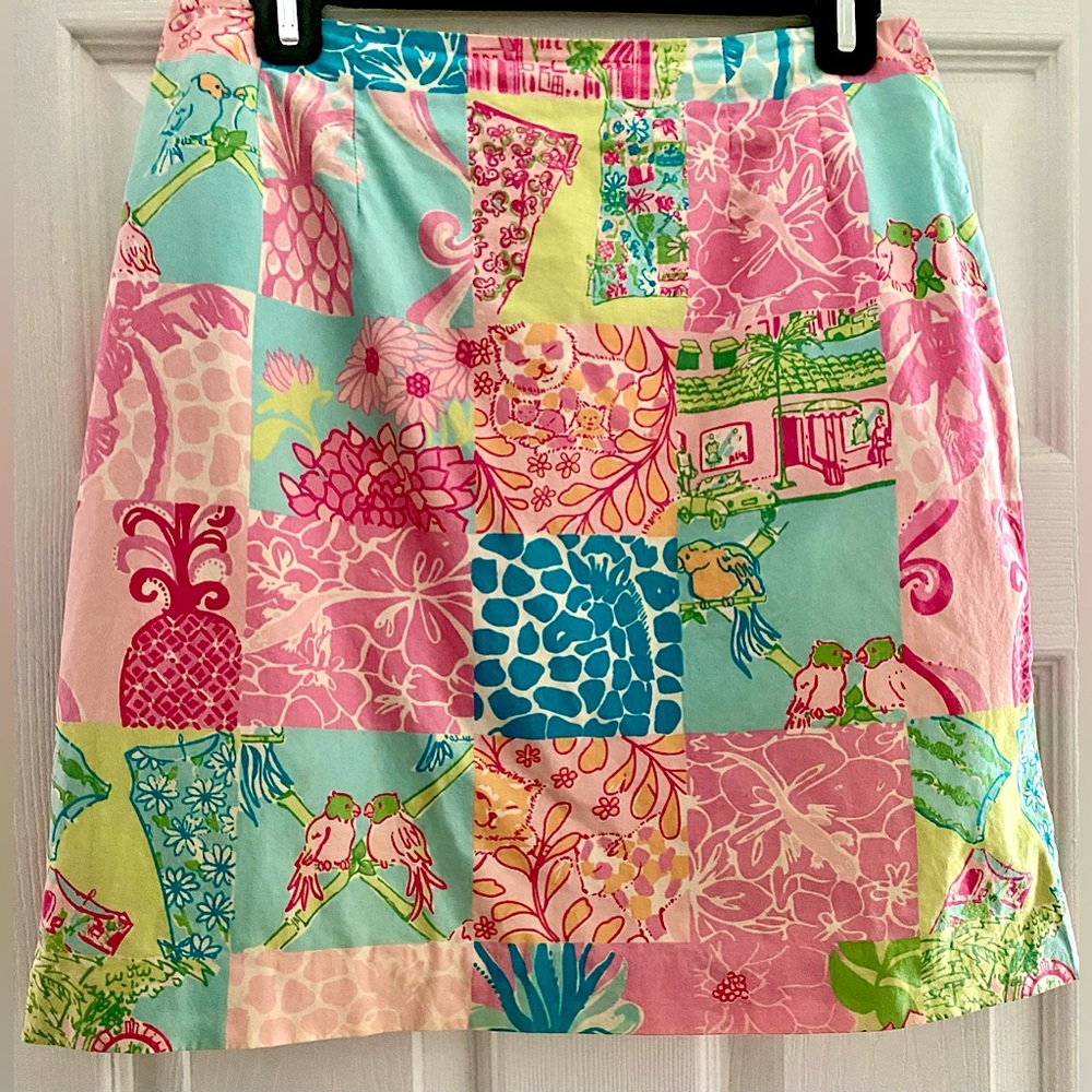 LILLY PULITZER skirt, size 8, good condition